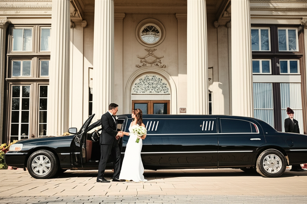 Wedding Venue Arrival